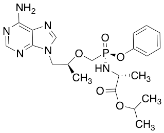 (R)-Isopropyl-2-(((R)-((((S)-1-(6-amino-9H-purin-9yl)propan-2-yl)oxy)methyl(phenoxy)phosphoryl)amino)propanoate