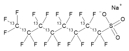Perfluorooctanesulfonic acid 13C8 sodium 50 µg/mL in Methanol:Water