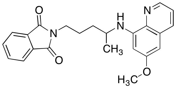 2-[4-[(6-Methoxy-8-quinolinyl)amino]pentyl]-1H-isoindole-1,3(2H)-dione