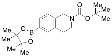 tert-​Butyl 6-​(4,​4,​5,​5-​tetramethyl-​1,​3,​2-​dioxaborolan-​2-​yl)​-​3,​4-​dihydroisoquinoline-​2(1H)​-​carboxylate