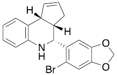 (3aS,4R,9bR)-4-(6-Bromo-1,3-benzodioxol-5-yl)-3a,4,5,9b-tetrahydro-3H-cyclopenta[c]quinoline