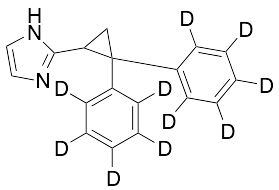 2-(2,2-Diphenylcyclopropyl)-1H-imidazole-d10