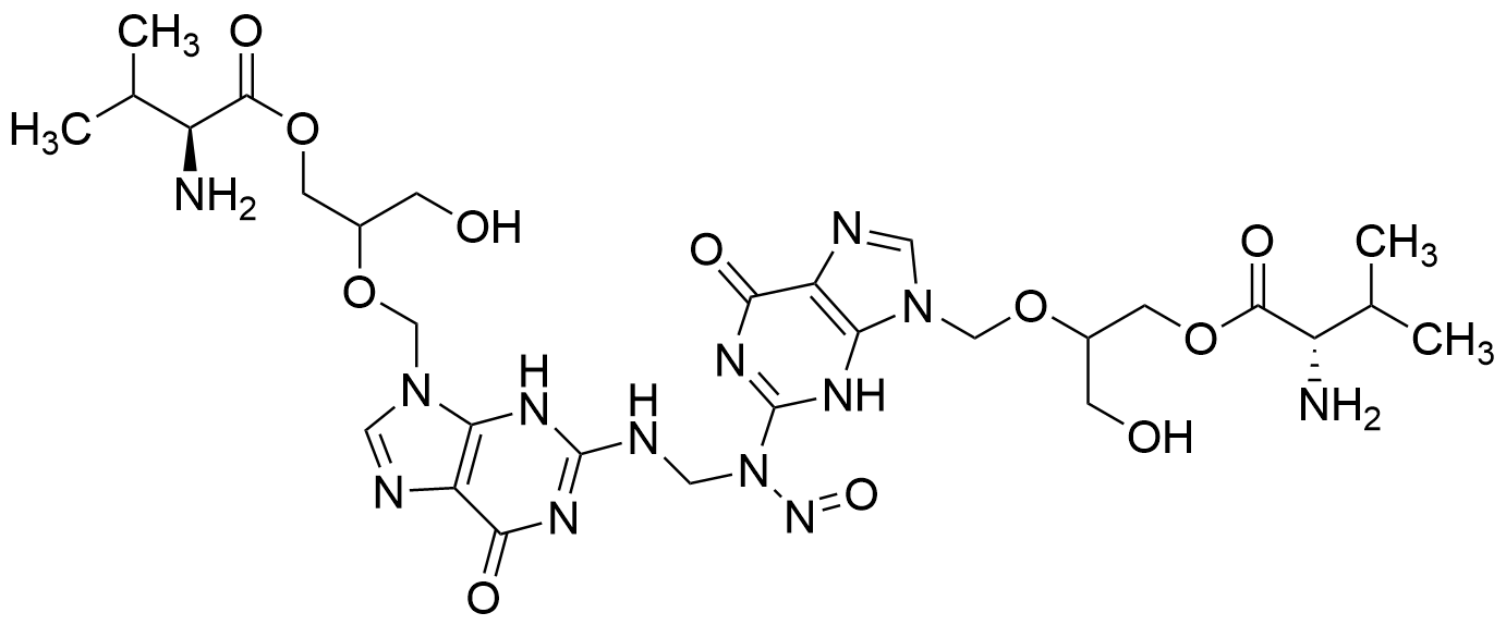 Nitroso-Valganciclovir N3,N3'-Methylene Dimer