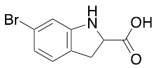 6-Bromo-2,3-dihydro-1H-Indole-2-carboxylic Acid