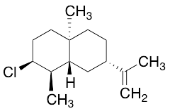 (1S,2R,4aS,7R,8aS)-2-Chloro-1,4a-dimethyl-7-(prop-1-en-2-yl)decahydronaphthalene