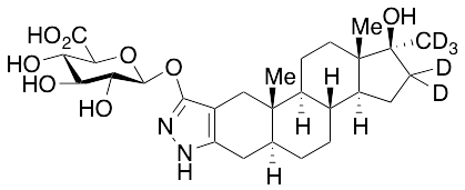 3’-Hydroxy Stanozolol-d5 Glucuronide
