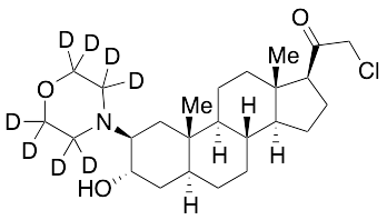 (2beta,3alpha,5alpha)-21-Chloro-3-hydroxy-2-(4-morpholinyl)-pregnan-20-one-d4
