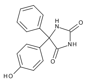 4-Hydroxyphenytoin (5-(4-Hydroxyphenyl)-5-phenylhydantoin) 0.1 mg/ml in Methanol - CAS No. 2784-27-2 4-Hydroxyphenytoin (5-(4-Hydroxyphenyl)-5-phenylhydantoin) 0.1 mg/ml in Methanol