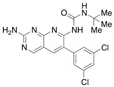 N-[2-Amino-6-(3,5-dichlorophenyl)pyrido[2,3-d]pyrimidin-7-yl]-N'-(1,1-dimethylethyl)urea