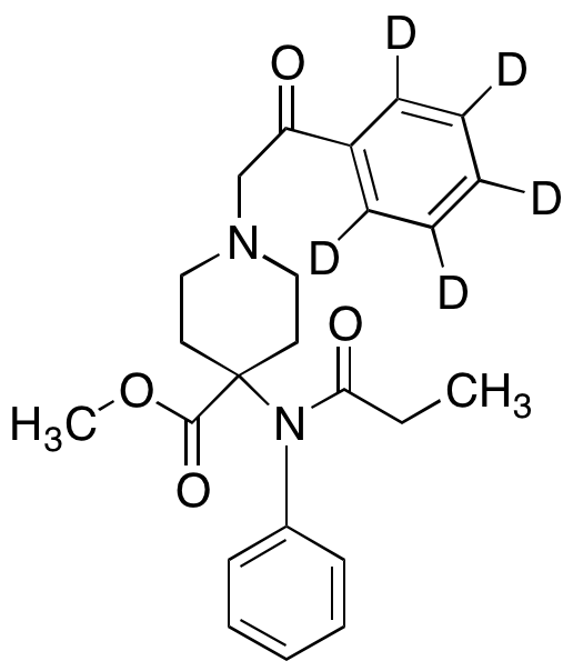 Npiperidino-Desphenethyl Npiperidino-[2-Oxo-2-(phenyl-d5)ethyl] Carfentanil