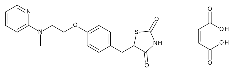 Rosiglitazone Maleate - CAS No. 155141-29-0 Rosiglitazone Maleate