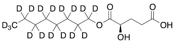 (2R)-Octyl-alpha-hydroxyglutarate-d17