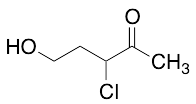 3-Chloro-5-Hydroxy-2-pentanone (~90%)