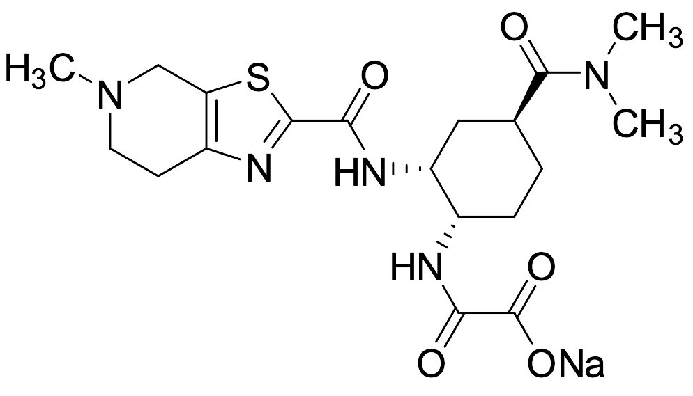 4S-Des-3-chloropyridine Edoxaban Sodium Salt