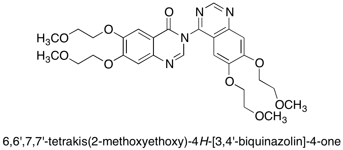 6,6',7,7'-Tetrakis(2-methoxyethoxy)-4H-[3,4'-biquinazolin]-4-one