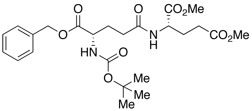 N-tert-Butyloxycarbonyl-L-Gamma-glutamyl-L-glutamic Acid 1-Benzyl 21,25-Dimethyl Ester