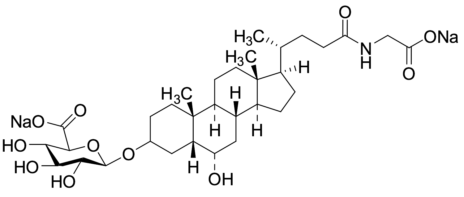 Glycohyodeoxycholic Acid 3-O-b-Glucuronide Disodium Salt