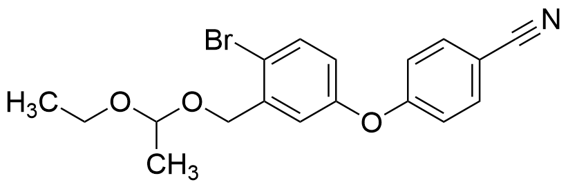 4-(4-Bromo-3-((1-ethoxyethoxy)methyl)phenoxy)benzonitrile