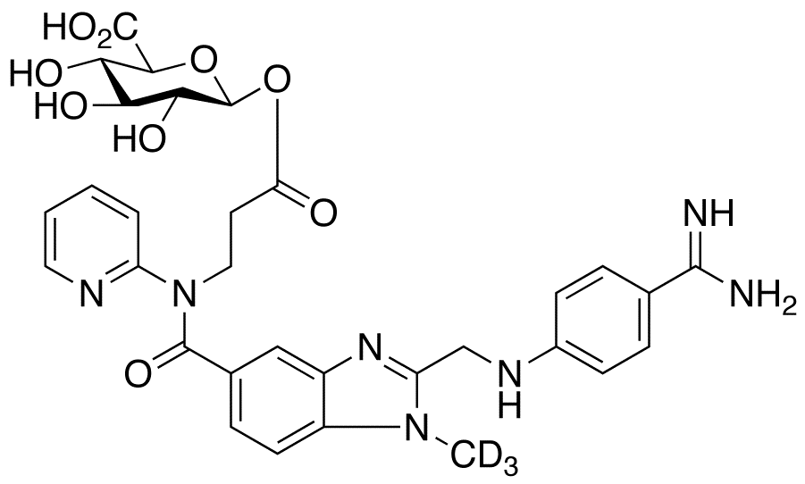 Dabigatran Acyl-beta-D-Glucuronide-d3