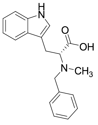 N-Methyl-N-(phenylmethyl)-D-tryptophan