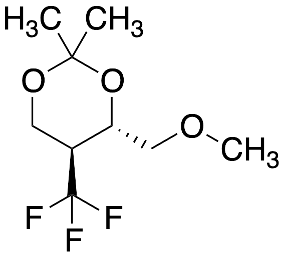 (4S-trans)-4-(Methoxymethyl)-2,2-dimethyl-5-(trifluoromethyl)-1,3-dioxane