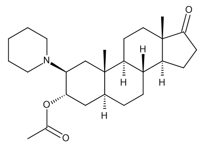 2beta-(Piperidin-1-yl)-17-oxo-5alpha-androstan-3alpha-yl Acetate - CAS No. 18668-29-6 2beta-(Piperidin-1-yl)-17-oxo-5alpha-androstan-3alpha-yl Acetate