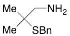 2-Methyl-2-(benzylthio)propylamine