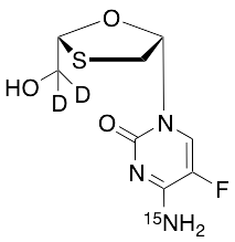 Emtricitabine-d2,15N