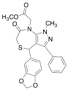 Methyl 2-(4-(Benzo[d][1,3]dioxol-5-yl)-1-methyl-7-oxo-3-phenyl-6,7-dihydro-1H-pyrazolo[3,4-e][1,4]thiazepin-8(4H)-yl)acetate