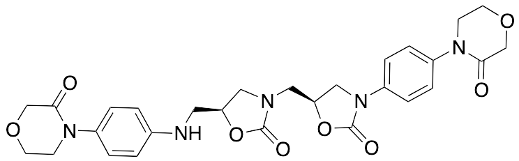 Des(5-chloro-2-animocarboxythienyl) 4-(3-Oxo-4-morpholinyl) Phenylanimomethyl-2-oxo-3-oxazolidinyl] Rivaroxaban