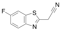 6-Fluoro-2-benzothiazoleacetonitrile