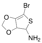 6-Bromo-thieno[3,4-d]-1,3-dioxol-4-amine