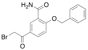 5-(2-Bromoacetyl)-2-(phenylmethoxy)benzamide