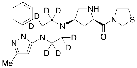 (2R,4R)-Teneligliptin-d8