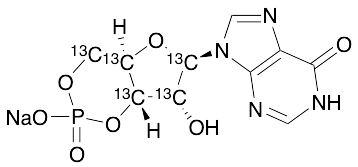(inosine-3',5'-cyclic-13C5) Monophosphate Sodium Salt