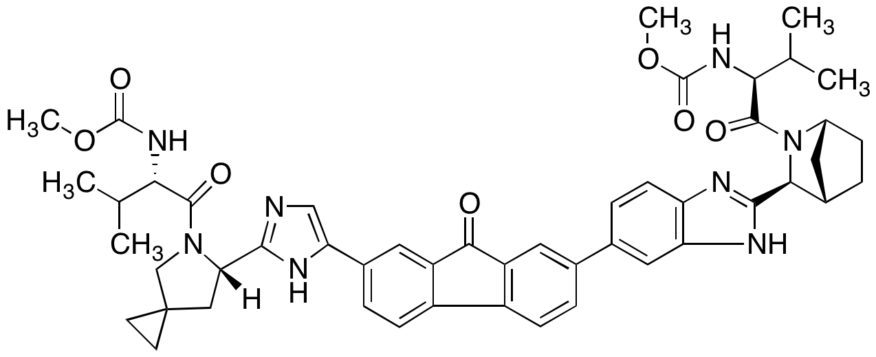 Des-difluoro Keto Ledipasvir
