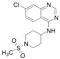 7-Chloro-N-[1-(methylsulfonyl)-4-piperidinyl]-4-quinazolinamine