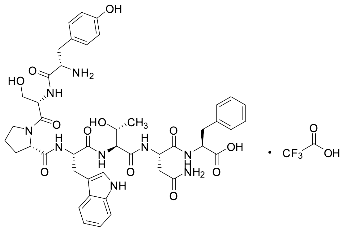 H-Tyr-Ser-Pro-Trp-Thr-Asn-Phe-OH Trifluoroacetate Salt