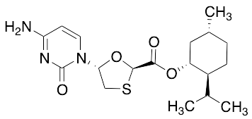 (2R,5R)-(1R,2S,5R)-5-Methyl-2-(1-methylethyl)cyclohexyl 5-(4-Amino-2-oxo-1(2H)-pyrimidinyl)-1,3-Oxathiolane-2-carboxylate