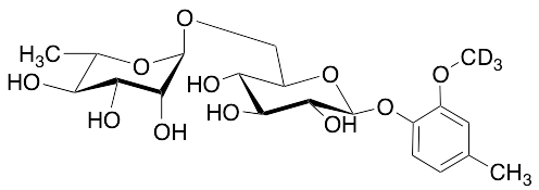 4-Methylguaiacol Rutinoside-d3