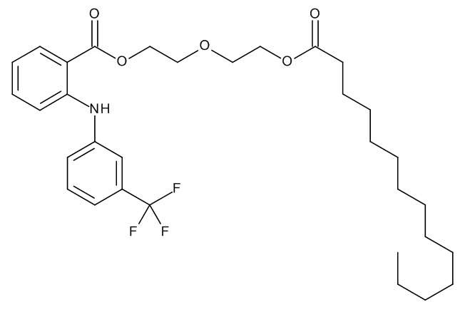 Etofenamate Myristate - CAS No. 81427-99-8 Etofenamate Myristate