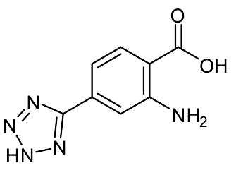2-Amino-4-(1H-tetrazol-5-yl)benzoic Acid