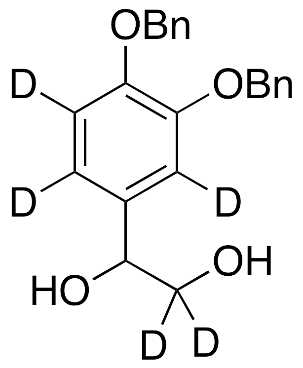 [3,4-Bis(benzyloxy)phenyl]-1,2-ethanediol-d5