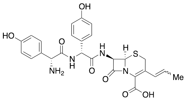 Di-2-(Hydroxyphenyl)acetamido Cefprozil (Mixture of E/Z isomers)