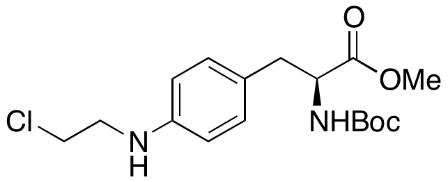 4-[(2-Chloroethyl)amino]-N-[(1,1-dimethylethoxy)carbonyl]-L-phenylalanine Methyl Ester