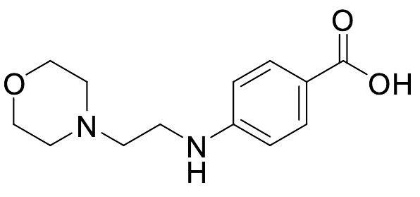 4-[[2-(4-Morpholinyl)ethyl]amino]benzoic Acid