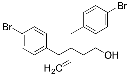 3,3-Bis(4-bromobenzyl)pent-4-en-1-ol