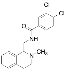 3,4-Dichloro-N-[(1,2,3,4-tetrahydro-2-methyl-1-isoquinolinyl)methyl]benzamide