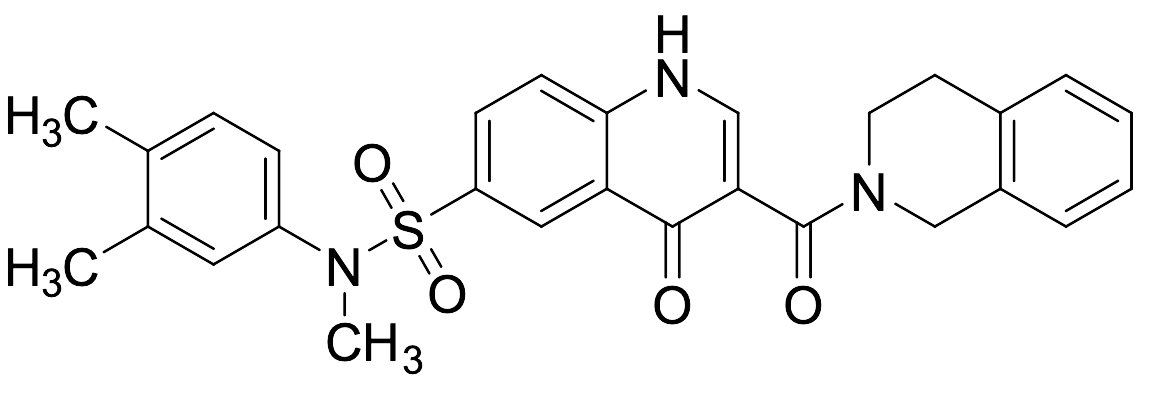 3-[(3,4-Dihydro-2(1H)-isoquinolinyl)carbonyl]-N-(3,4-dimethylphenyl)-1,4-dihydro-N-methyl-4-oxo-6-quinolinesulfonamide