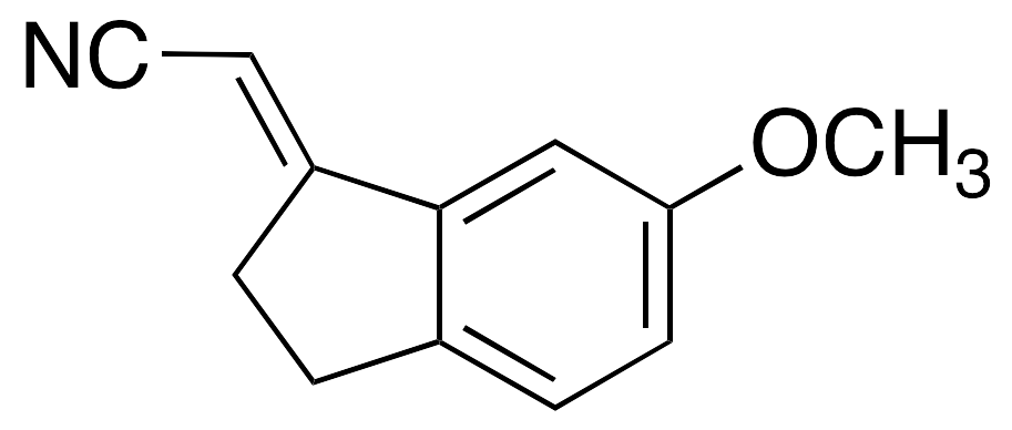 (2E)-2-(2,3-Dihydro-6-methoxy-1H-inden-1-ylidene)acetonitrile
